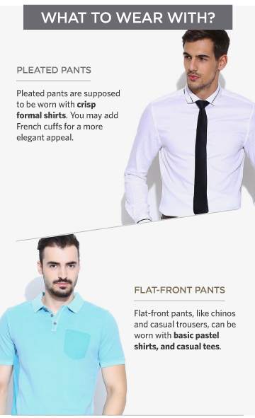 PLEATED VS FLAT-FRONT PANTS: KNOW THE DIFFERENCE! - StyleRug