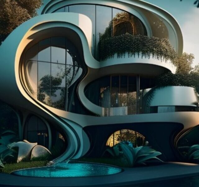 Futuristic house design
