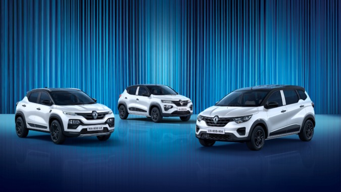 Limited Edition Renault Kiger Kwid and Triber Renault's Night & Day Limited Edition