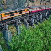 Death railway thailand, Burma-siam railway, historical sites thailand, World War II memorials, kanchanaburi tourism, stylerug, Thailand’s death railway