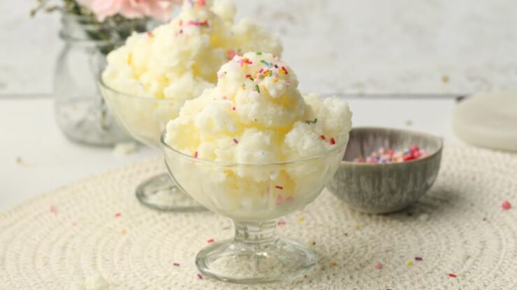 Snow cream recipe, how to make snow cream, snow cream ingredients, winter desserts, fun winter activities