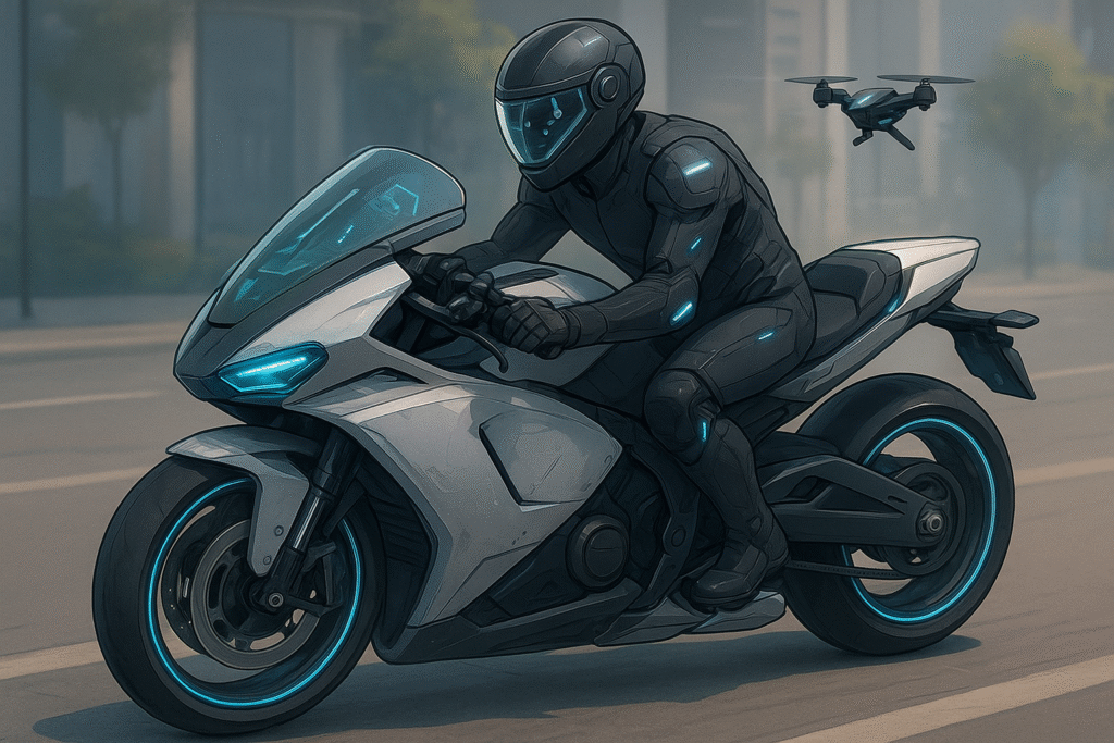 Futuristic motorcycle feature, future of motorcycle, upcoming bike technologies, next generation motorcycles, advanced motorcycle innovations, smart bike features, future bike technology trends, unexpected motorcycle upgrades, motorcycle technology of the future