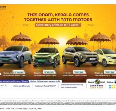 Tata Motors Onam offers 2025, Tata Motors Kerala festive discounts, Tata Motors EV offers Kerala, Tata Motors Onam benefits up to ₹2 lakh, Tata Motors priority deliveries Onam, Tata Motors festive car offers Kerala, Tata Motors Onam EV financing, Tata Motors Kerala service network, Tata Motors Nada Nada campaign, Tata Motors Onam festival sales