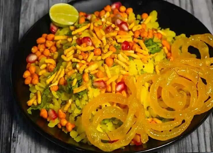 Poha Jalebi Indore, Best Poha in Indore, Famous Poha Jalebi in Indore, Indore breakfast food, Poha Jalebi near me, Indore street food, Indore food culture, Poha Jalebi price in Indore, Where to eat in Indore, Famous breakfast in Indore, Chappan Dukan Indore food, Best places to eat in Indore, Poha Jalebi shop Indore, Where can I eat the best Poha Jalebi in Indore?, Cost of Poha Jalebi in Indore, Best breakfast spots in Indore for Poha Jalebi, Traditional breakfast of Indore city, Why is Indore famous for Poha Jalebi?, Which is the best place for Poha Jalebi in Indore?, Poha Jalebi with tea in Indore,